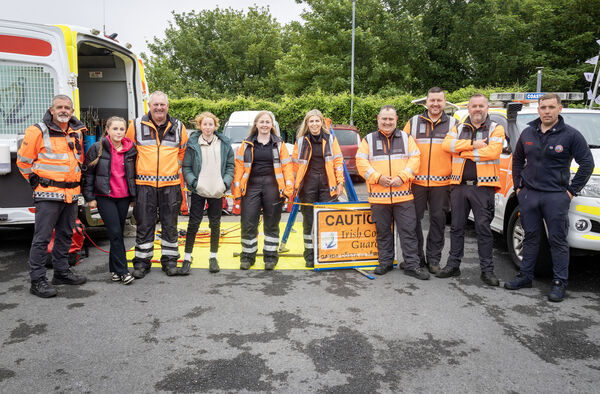 Members of the Irish Coast Guard, pictured at the Waterford Garda Station open day. Members of the Irish Coast Guard, pictured at the Waterford Garda Station open day.