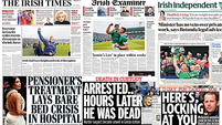 What the papers say: Monday's front pages