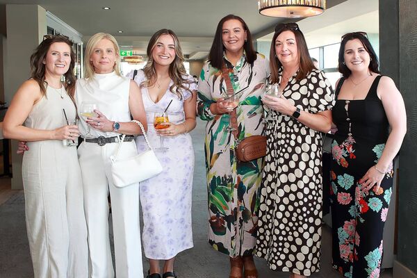 Attending the retirement function in the Tower Hotel of Mount Sion Secondary School Principal, Mr.Edward Kennedy were Melissa Barry, Michelle Vereker, Clodagh Reid, Aimee Kennedy, Susan Reid and Vicky Sheridan. Pic: Noel Browne Attending the retirement function in the Tower Hotel of Mount Sion Secondary School Principal, Mr.Edward Kennedy were Melissa Barry, Michelle Vereker, Clodagh Reid, Aimee Kennedy, Susan Reid and Vicky Sheridan. Pic: Noel Browne