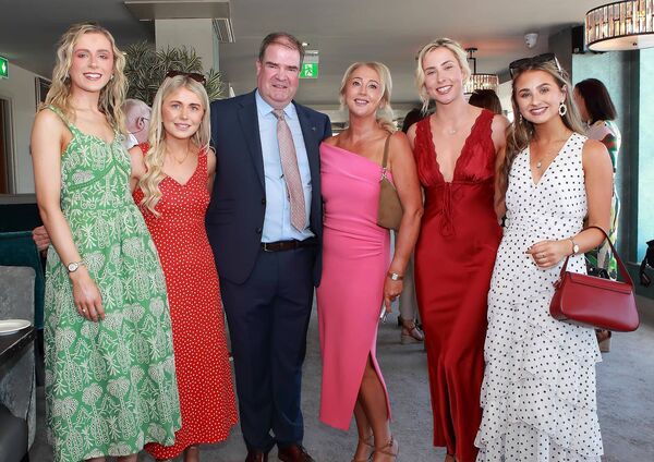 Mount Sion Secondary School Principal, Mr Edward Kennedy is pictured with his wife, Maria Nolan-Kennedy, Anna Foskin, Jessica Tobin, Tara O'Brien and Elena Kenny. Pic: Noel Browne Mount Sion Secondary School Principal, Mr Edward Kennedy is pictured with his wife, Maria Nolan-Kennedy, Anna Foskin, Jessica Tobin, Tara O'Brien and Elena Kenny. Pic: Noel Browne