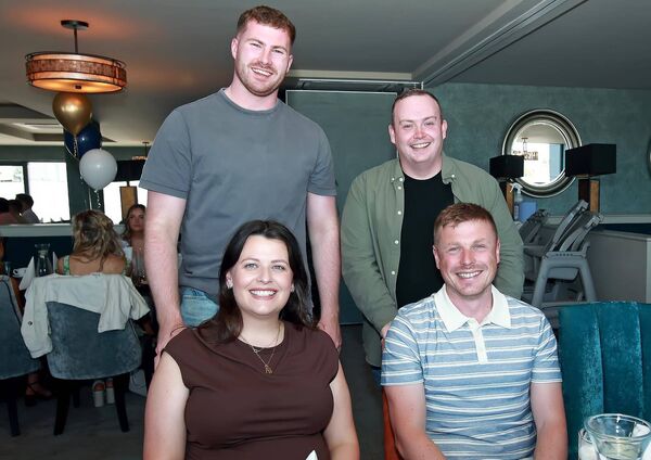 Joe Barry, Gavin Nolan, Adam Heislip and Jacinta O'Rourke. Pic: Noel Browne Joe Barry, Gavin Nolan, Adam Heislip and Jacinta O'Rourke. Pic: Noel Browne