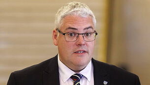 Jeffrey Donaldson told police he wasn’t doing ‘anything untoward’