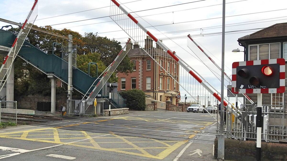WATCH: Incredible scenes as Irish Rail release video footage of railway crossing gate incidents