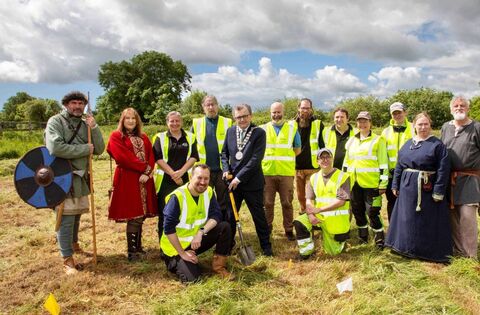 "If confirmed, this may be the largest Viking structure identified so far in Ireland, possibly the remains of a longhouse or hall"