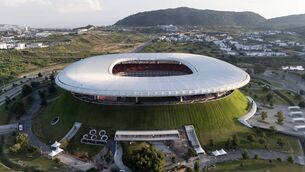 <p>The Chivas Stadium in Mexico</p> <p>The Chivas Stadium in Mexico</p>