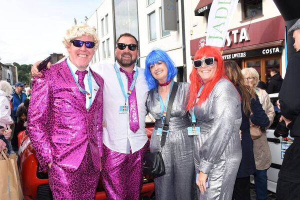 The Retro Cannonball finished this year in Waterford City. Pic: Frankie McEvoy