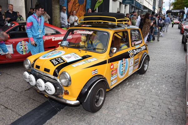 The Retro Cannonball event was a great success and attracted a large crowd to the city. Pic: Frankie McEvoy The Retro Cannonball event was a great success and attracted a large crowd to the city. Pic: Frankie McEvoy