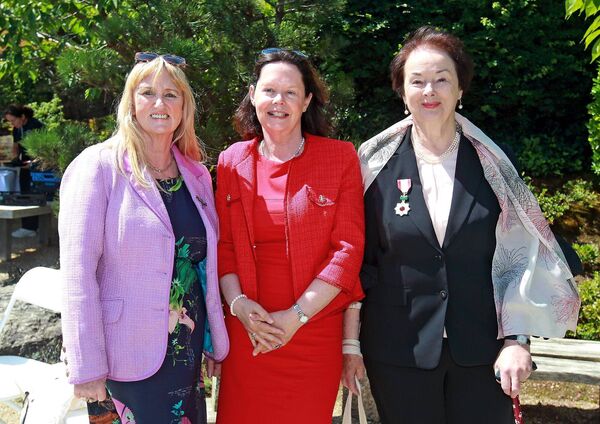 Janet Carey, Business Development and Marketing Manager, Lafcadio Hearn Japanese Gardens pictured with Mary Honohan,, Ireland/Japan Chamber of Commerce and Agnes Aylward, Chairperson and founder of the gardens. Pic: Noel Browne Janet Carey, Business Development and Marketing Manager, Lafcadio Hearn Japanese Gardens pictured with Mary Honohan,, Ireland/Japan Chamber of Commerce and Agnes Aylward, Chairperson and founder of the gardens. Pic: Noel Browne