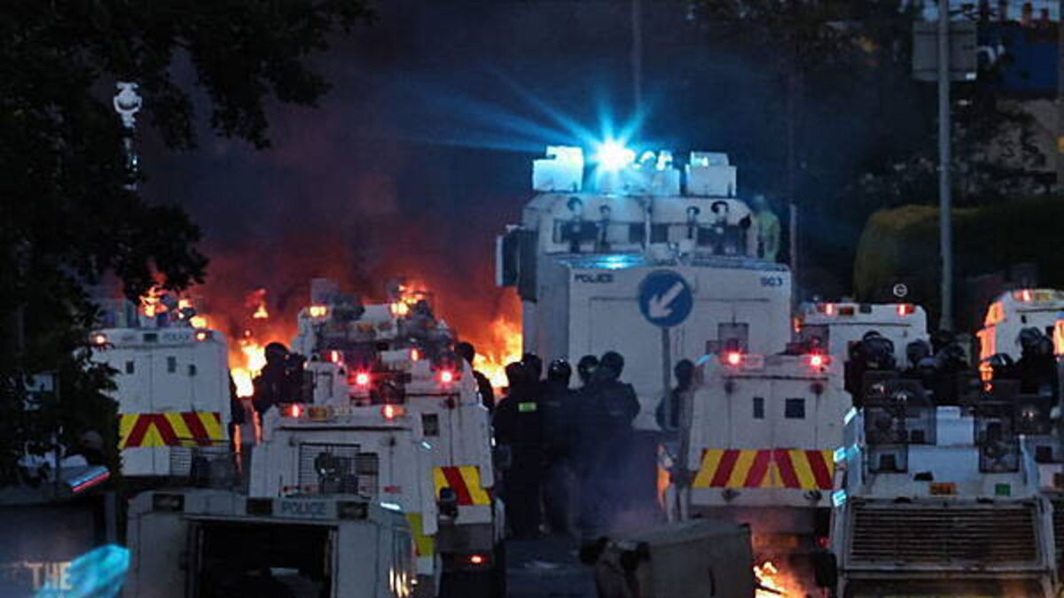 Family of Belfast stabbing victim ‘disgusted’ at scenes of rioting