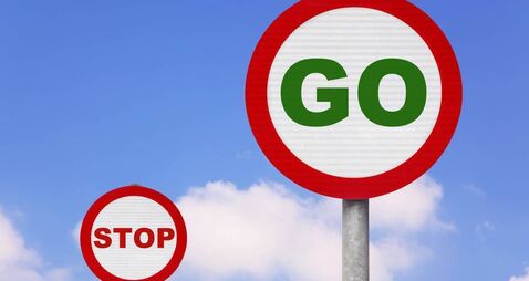 Stop-go system in operation in Waterford City