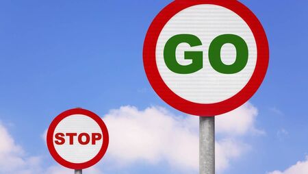 Stop-go system in operation in Waterford City