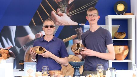 Waterford craftworker makes his wooden mark at Bloom