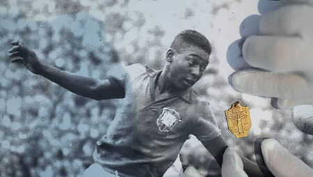 Pele winners’ medal among auction World Cup items expected to fetch €2.32m