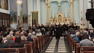 <p>Ad Hoc Chorale at the Cathedral</p> <p>Ad Hoc Chorale at the Cathedral</p>