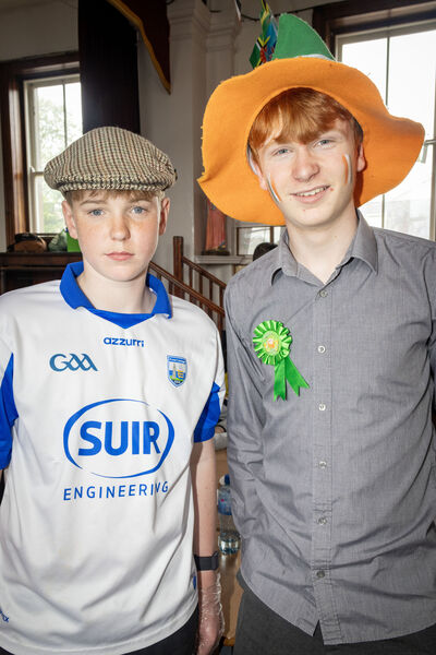 Jack and Thomas at De La Salle College Culture Day. Jack and Thomas at De La Salle College Culture Day.