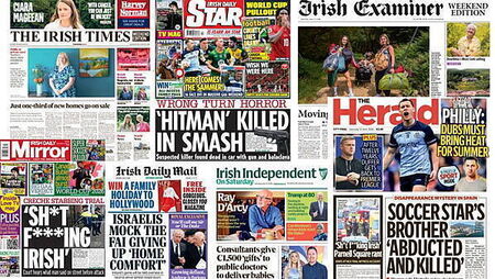What the papers say: Saturday's front pages