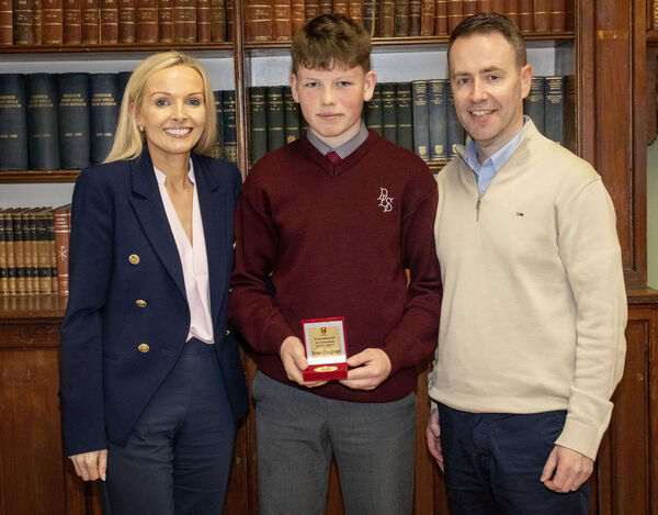Brian Coughlan, received a Commitment to Learning Award. Brian Coughlan, received a Commitment to Learning Award.