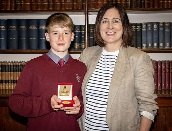 Conor Milis, Respect for All Persons award recipient, at the De La Salle College Junior Awards day. Conor Milis, Respect for All Persons award recipient, at the De La Salle College Junior Awards day.