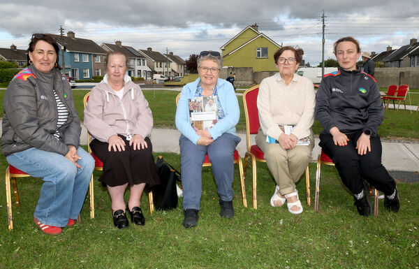 Sarah-Jane, Patricia, Catherine, Nuala and Alina, at Lismore Park Green for the Playful Communities Fun Evening. Sarah-Jane, Patricia, Catherine, Nuala and Alina, at Lismore Park Green for the Playful Communities Fun Evening.