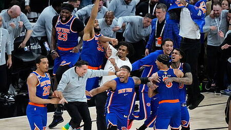 New York Knicks end NBA championship drought with win over San Antonio Spurs