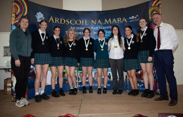Some of the award winners on the day. Pic: John Power