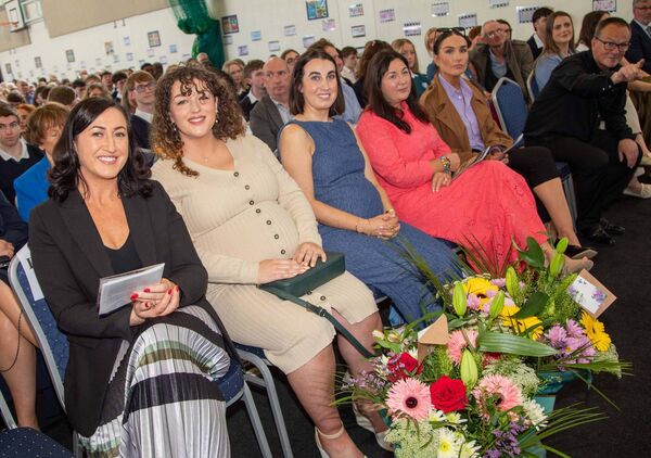 Some of the Ardscoil na Mara staff at the event. Pic: John Power Some of the Ardscoil na Mara staff at the event. Pic: John Power