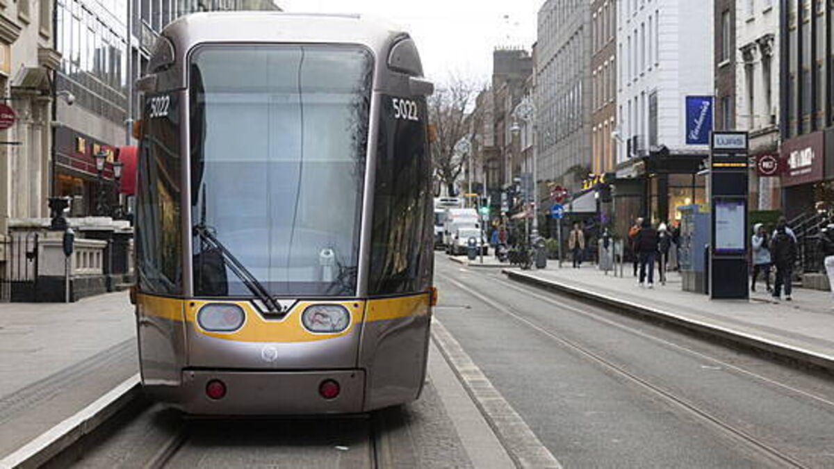 Man (70s) dies after being struck by Luas tram