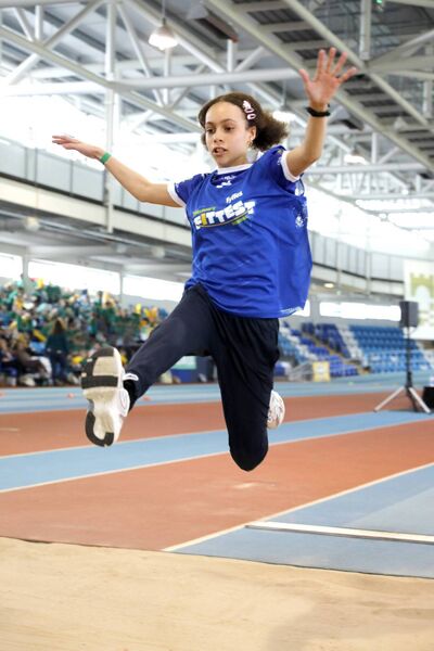 Roisín Wall, from Our Lady of Mercy Senior Primary School, pictured competing in the grand final of the Fyffes Fittest School 2026 Roisín Wall, from Our Lady of Mercy Senior Primary School, pictured competing in the grand final of the Fyffes Fittest School 2026