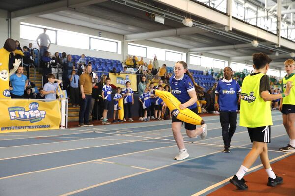 Hollie O’Rourke, from Our Lady of Mercy Senior Primary School, pictured competing in the grand final of the Fyffes Fittest School 2026 Hollie O’Rourke, from Our Lady of Mercy Senior Primary School, pictured competing in the grand final of the Fyffes Fittest School 2026