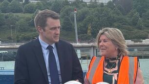 <p>Minister Mary Butler pictured with Minister for Housing, James Browne TD</p> <p>Minister Mary Butler pictured with Minister for Housing, James Browne TD</p>