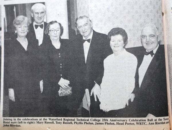 Waterford News & Star photographer Joe Evans is going back through the archive to uncover photos and headlines from Waterford's past. Waterford News & Star photographer Joe Evans is going back through the archive to uncover photos and headlines from Waterford's past.