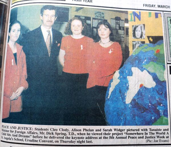 Waterford News & Star photographer Joe Evans is going back through the archive to uncover photos and headlines from Waterford's past. Waterford News & Star photographer Joe Evans is going back through the archive to uncover photos and headlines from Waterford's past.