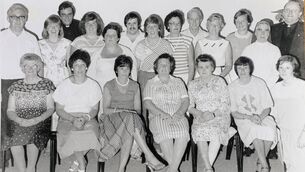 <p>Picturedat the St. John's parish collectors social 1984, are the hall committee who did the catering with some help from a number of parishioners.</p> <p>Picturedat the St. John's parish collectors social 1984, are the hall committee who did the catering with some help from a number of parishioners.</p>