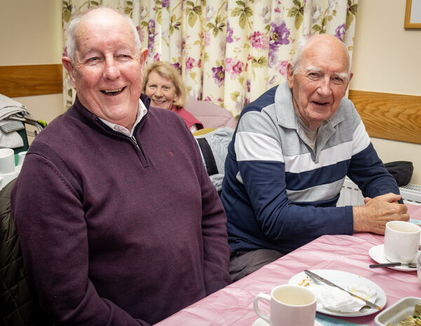 Michael and Senan, at the Tramore Hospice Support coffee morning.