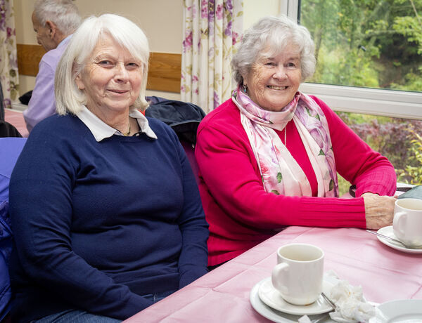  Olive and Maria, at the Tramore Hospice Support coffee morning.