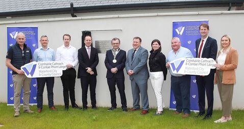 Ribbon cut on new housing estate in Waterford City