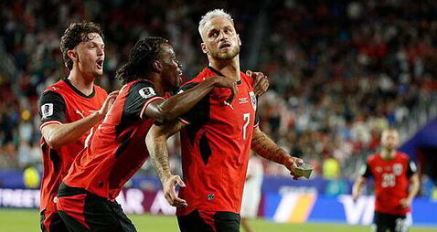 Austria claim first World Cup win since 1990 with victory over Jordan