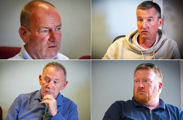 Jason Clancy, Colin Power, Paul Walsh, Kevin Keating. Photos: Joe Evans Jason Clancy, Colin Power, Paul Walsh, Kevin Keating. Photos: Joe Evans