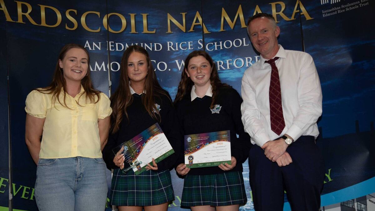 In Photos: More images from Ardscoil na Mara extra-currilicular awards