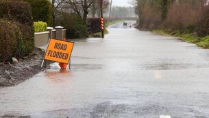 <p>There is a risk of flooding and travel conditions could be difficult. Stock image</p> <p>There is a risk of flooding and travel conditions could be difficult. Stock image</p>