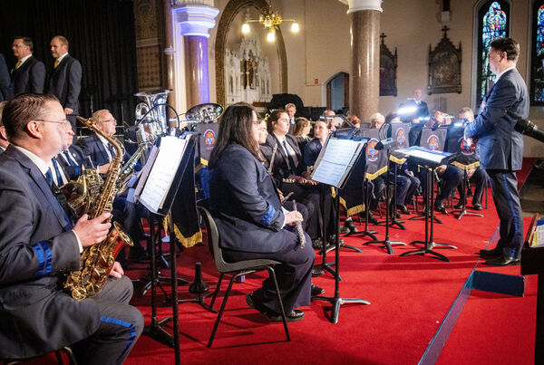 Members of the Barrack Street Concert Band. Members of the Barrack Street Concert Band.