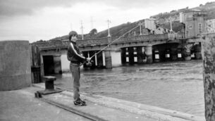<p>John Clooney, doing a spot of fishing on The Quay from the River Suir back in 1982.</p> <p>John Clooney, doing a spot of fishing on The Quay from the River Suir back in 1982.</p>