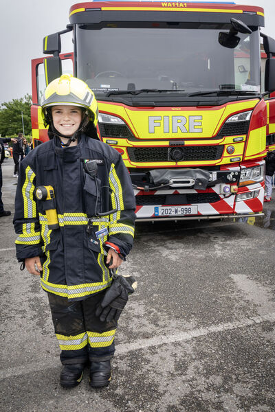 Rían, pictured at the Waterford Garda Station open day. Rían, pictured at the Waterford Garda Station open day.