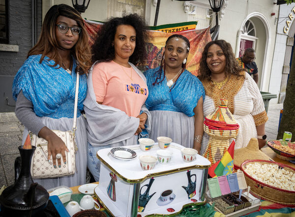 Yabtega, Rute, Mesetet and Suha, at Africa Day 2026. Yabtega, Rute, Mesetet and Suha, at Africa Day 2026.