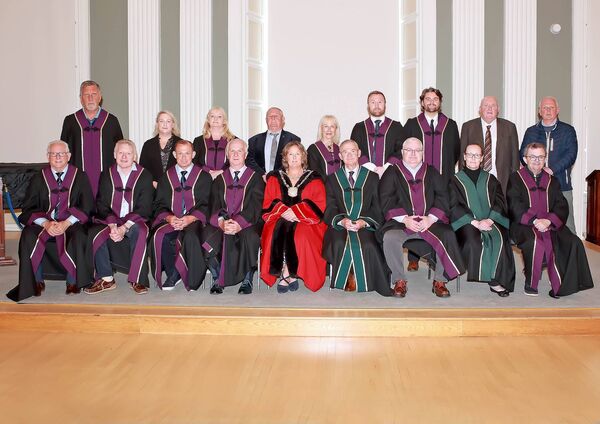 The newly elected Waterford Metropolitan District Council, Cllr Lola O'Sullivan pictured with the other local authority members. Pic: Noel Browne The newly elected Waterford Metropolitan District Council, Cllr Lola O'Sullivan pictured with the other local authority members. Pic: Noel Browne
