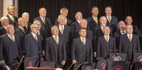 Members of WMVC at SETU Chapel, for the Waterford Male Voice Choir 25th Anniversary Concert. Photo: Joe Evans Members of WMVC at SETU Chapel, for the Waterford Male Voice Choir 25th Anniversary Concert. Photo: Joe Evans