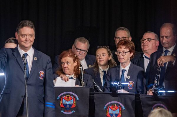 Members of the Barrack Street Concert Band, at SETU Chapel, for the Waterford Male Voice Choir 25th Anniversary Concert. Photo: Joe Evans Members of the Barrack Street Concert Band, at SETU Chapel, for the Waterford Male Voice Choir 25th Anniversary Concert. Photo: Joe Evans
