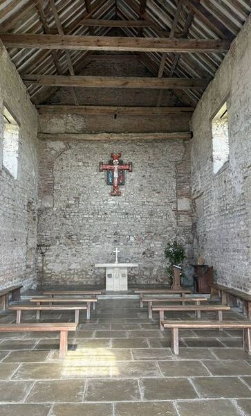 Inside St Peter's Chapel Inside St Peter's Chapel