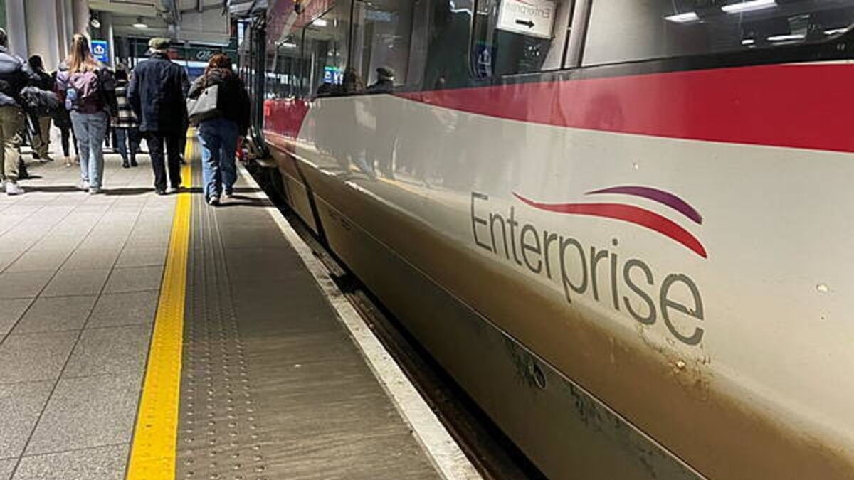 Dublin rail line reopens after repairs cause ‘major disruption’