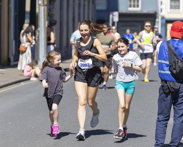 Pictured at the WLR Waterford Viking Marathon 2026 near the finish line. Pictured at the WLR Waterford Viking Marathon 2026 near the finish line.